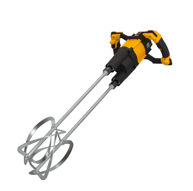 Mezcladora de Cemento y Cola VITO 2050W de Doble Varilla | 2 Velocidades, 100L y Caja Metálica