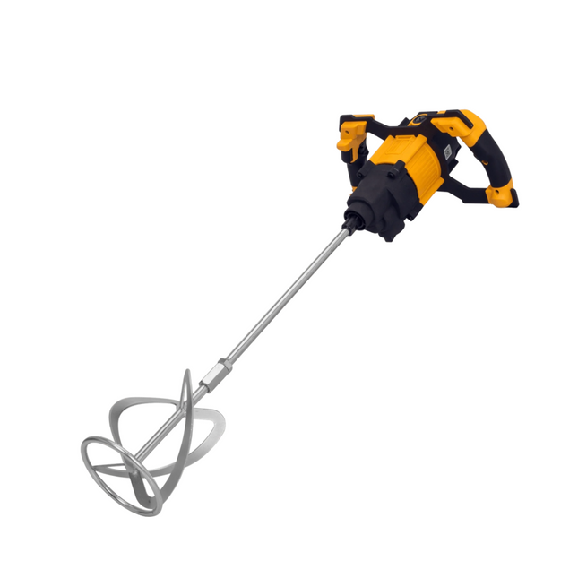 Mezcladora de Cemento y Cola VITO 1800W con Maletín | 2 Velocidades, Varilla 140mm y Capacidad 80L