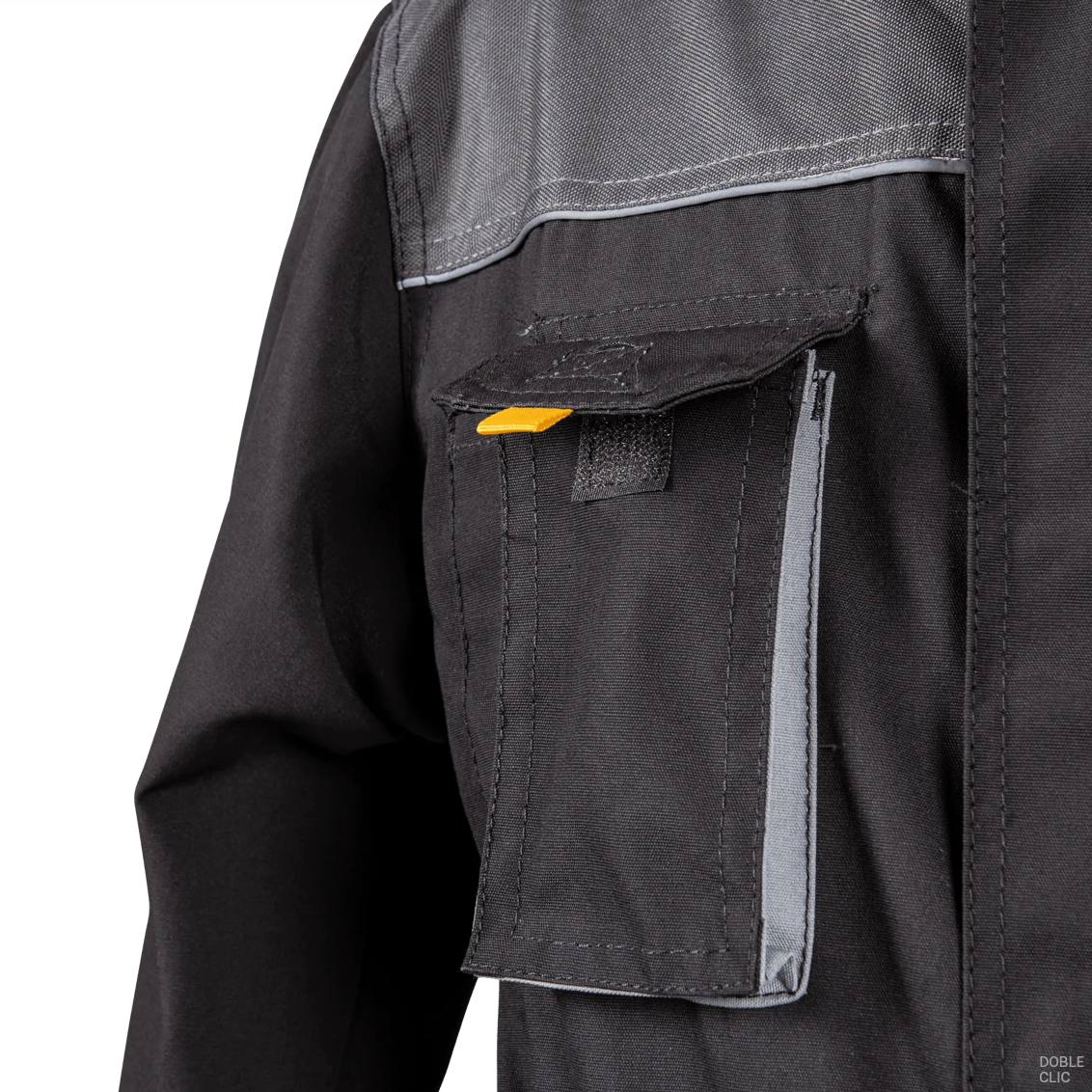 Mono de Trabajo Comfort Plus Gris – 9 Bolsillos, Rodillas y Codos Reforzados, Triple Costura