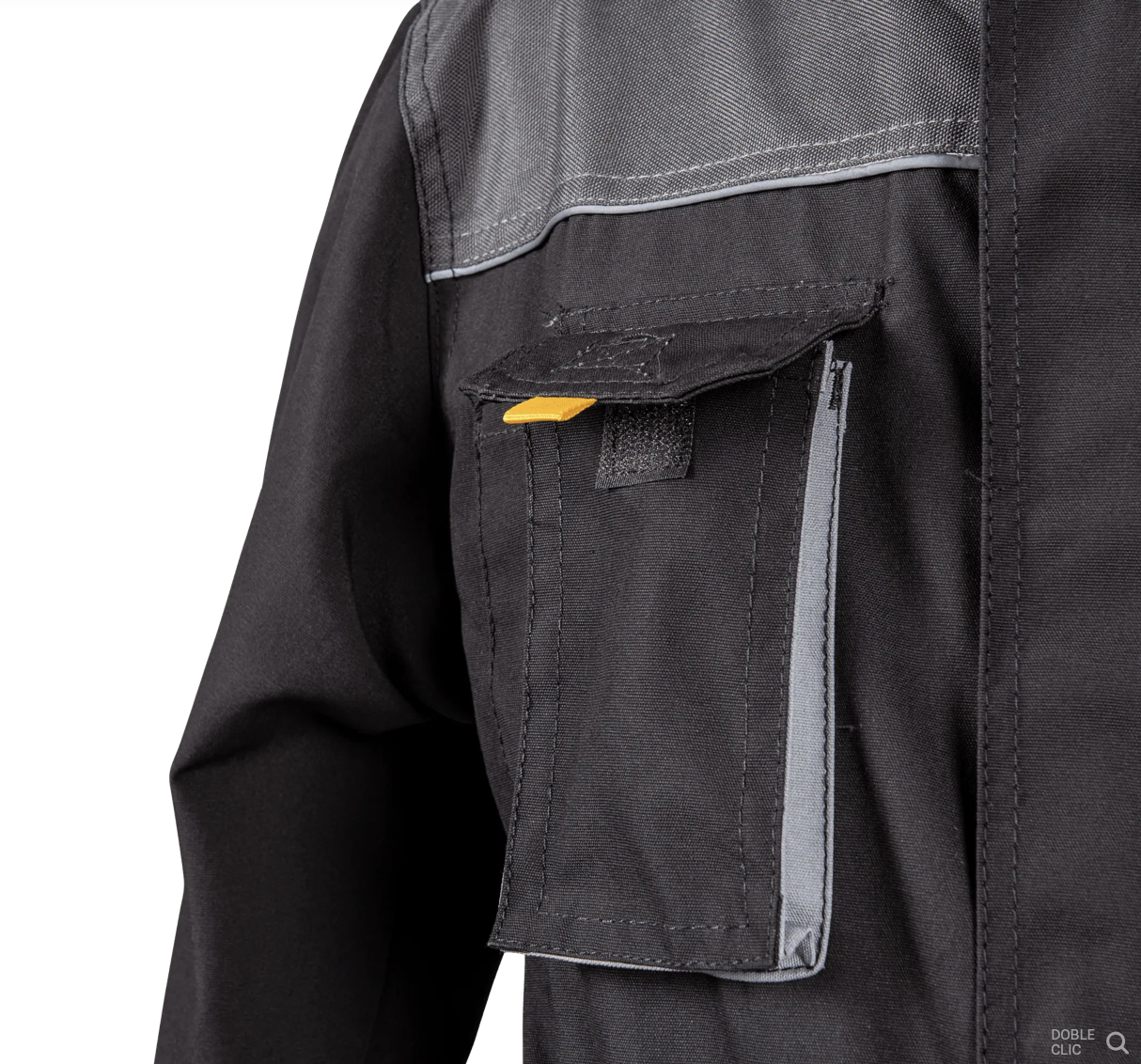 Mono de Trabajo Comfort Plus Gris – 9 Bolsillos, Rodillas y Codos Reforzados, Triple Costura