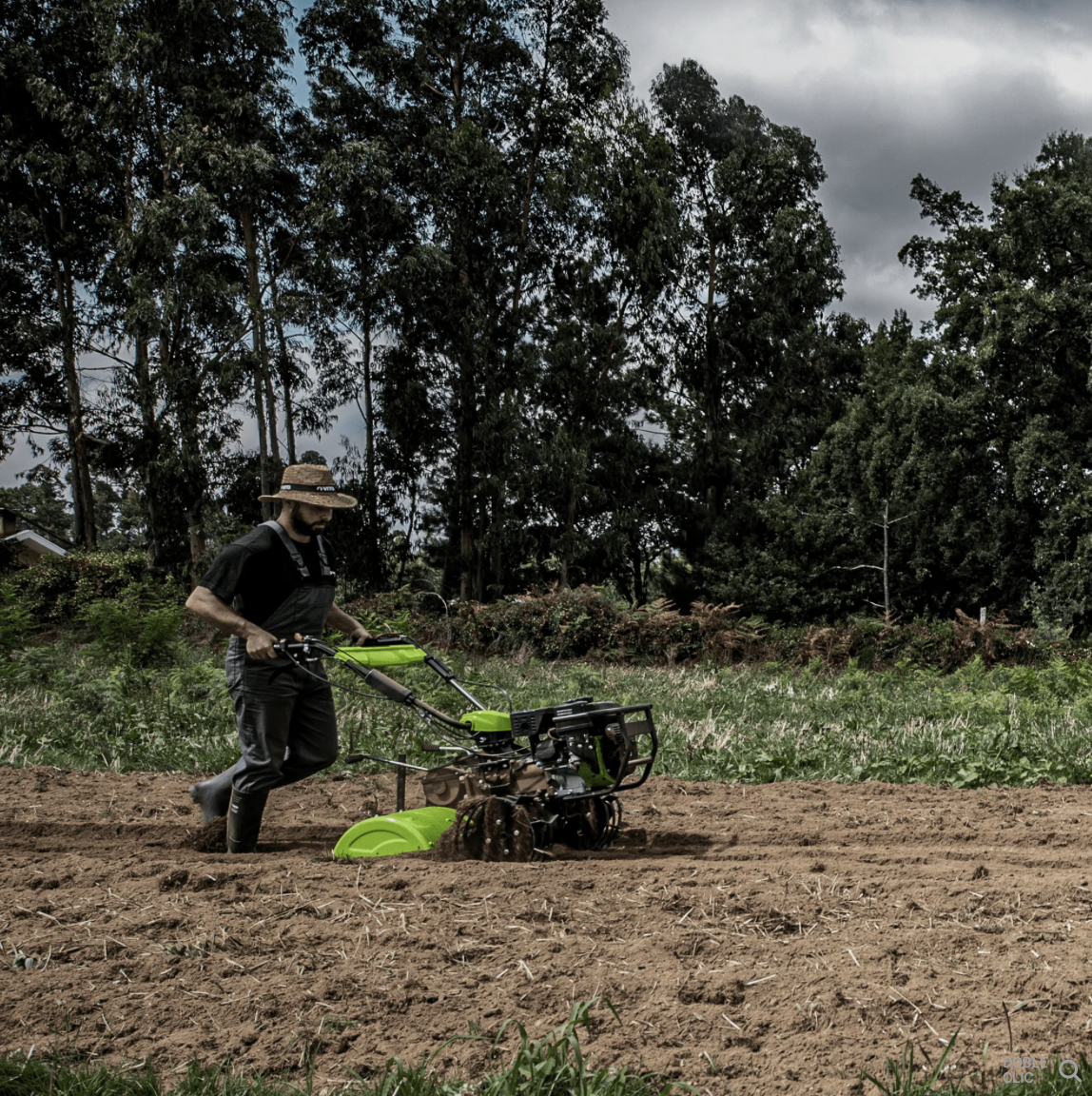 Motocultor de Gasolina 4T 212 cc y 7 CV – 620 mm de Trabajo