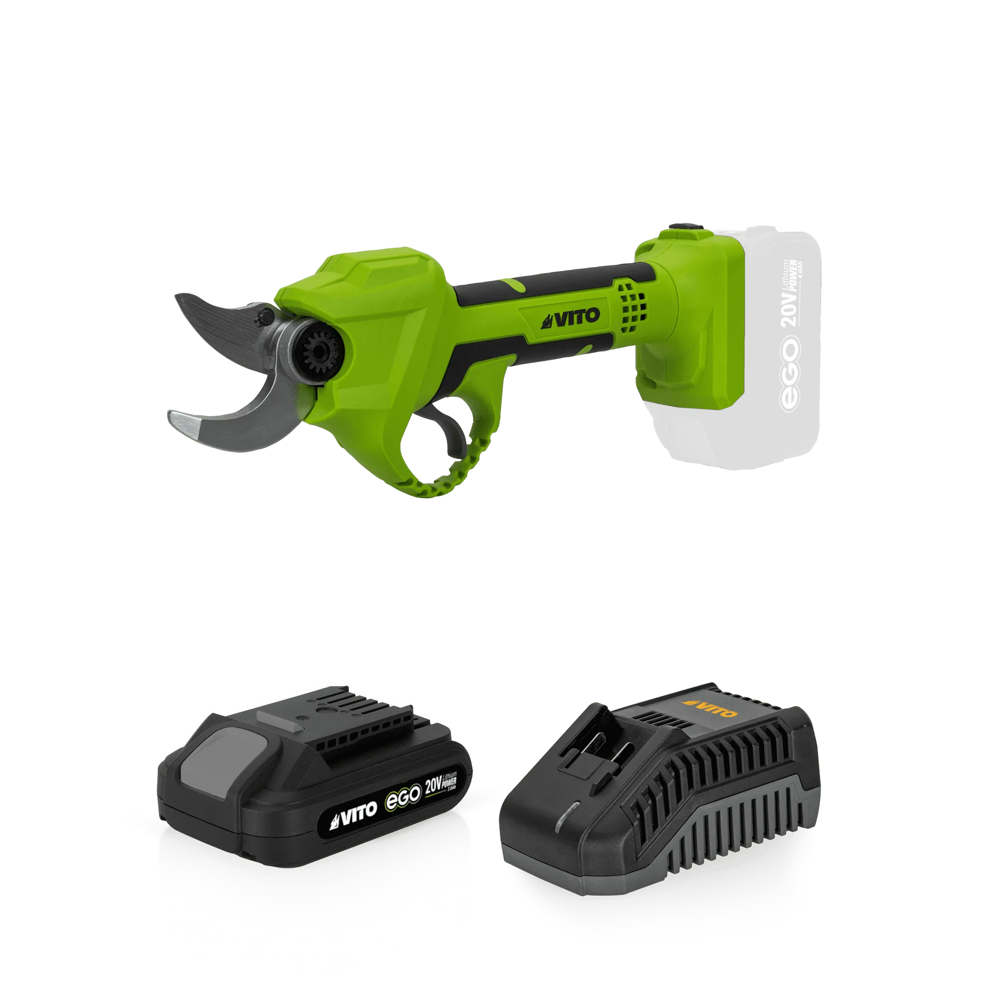 TIJERA DE PODAR BRUSHLESS 20V LI + BATERIA + CARGADOR