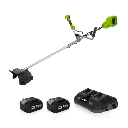 Desbrozadora a Batería VITO EGO 40V Split Brushless + 2 Baterías 4Ah + Cargador Rápido Doble
