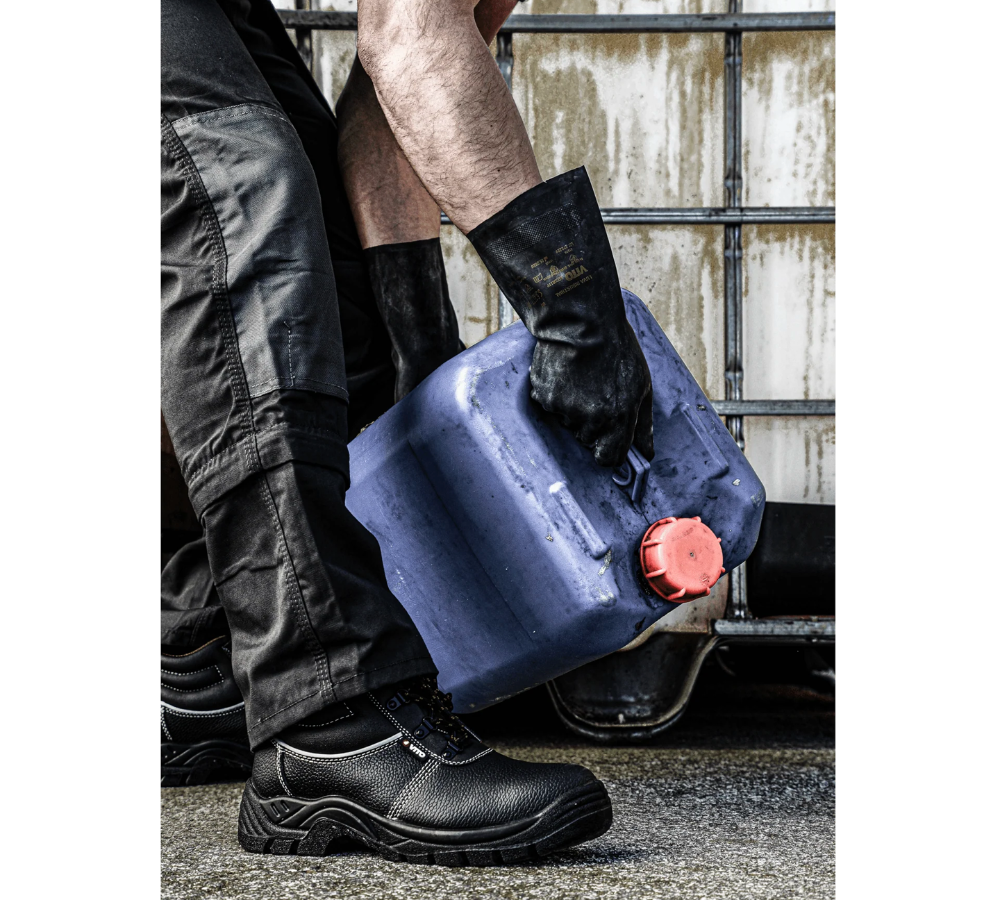 Pantalones de Trabajo Comfort Plus Gris – Con Rodilleras, Bolsillos Multifuncionales y Cintura Elástica