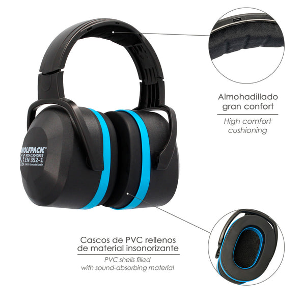 Protector Auditivo Cascos CE SNR 29 dB