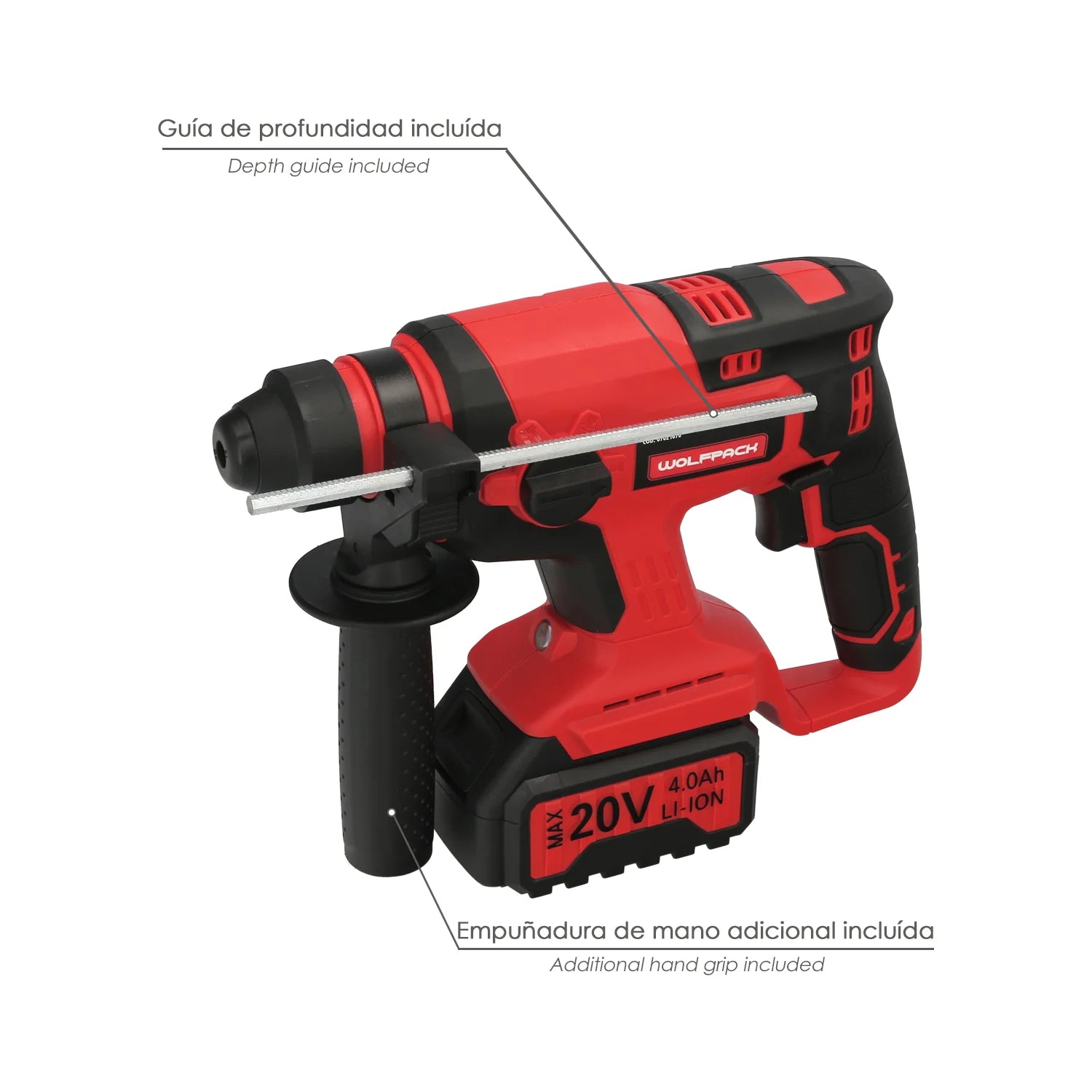 Martillo SDS  | Wolfpack