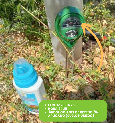 Retenedor de agua con tecnología alemana 250 ml | GreenPlan 3D Wasserspeicher