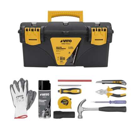Maletín de Herramientas Home – 11 Piezas Esenciales para Uso Doméstico
