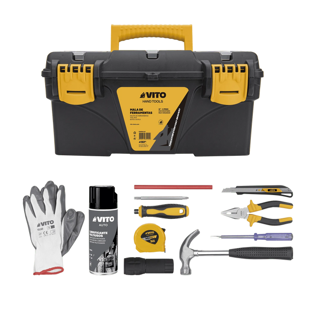 Maletín de Herramientas Home – 11 Piezas Esenciales para Uso Doméstico