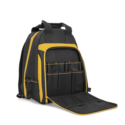 Mochila Porta-Herramientas de Nylon Reforzado con 36 Bolsillos