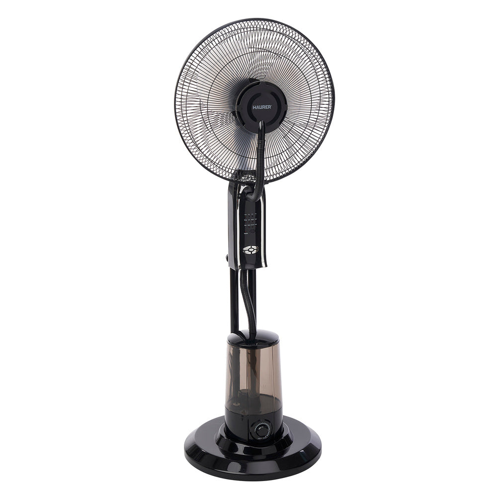 Ventilador con Nebulizador de Pie 75W Ø40 cm – 3 Velocidades y Depósito 3,2L