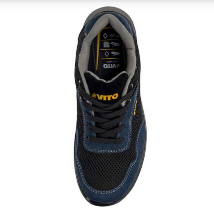 Zapato de Seguridad V-FORCE S1P con Puntera 200 J – EN ISO 20345:2022