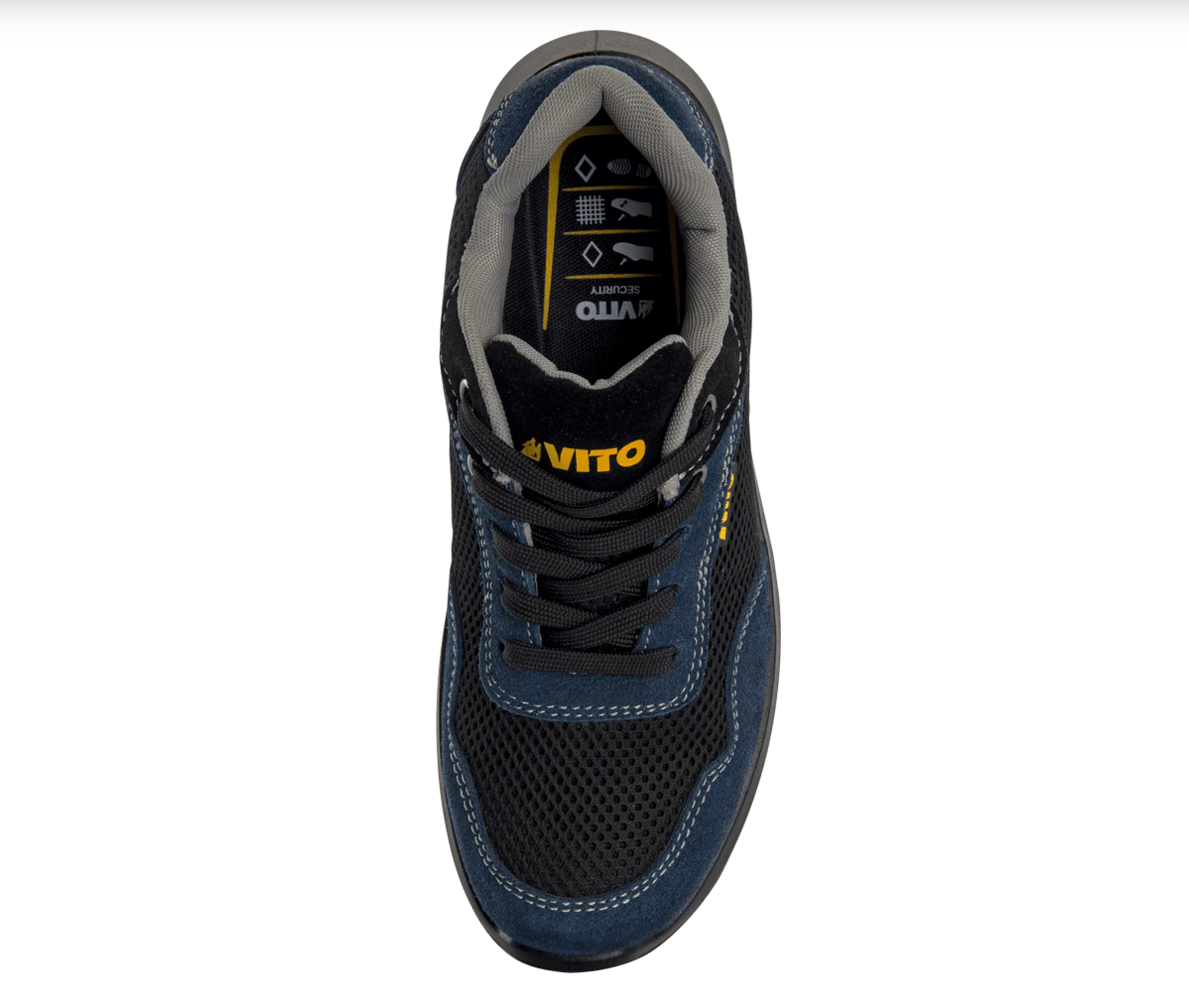 Zapato de Seguridad V-FORCE S1P con Puntera 200 J – EN ISO 20345:2022