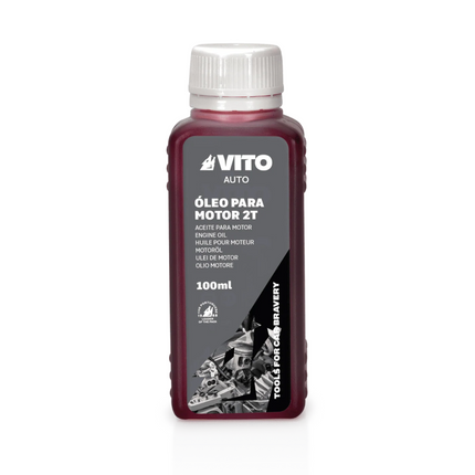 Aceite Sintético 2 Tiempos 100 ml | Lubricante para Motor 2T