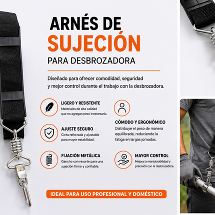 arnes sujecion desbrozadora gasolina