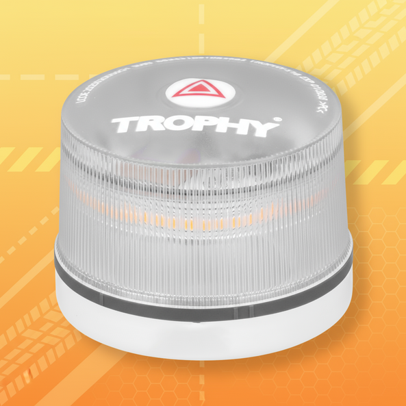 Kit 2 Balizas V16 Homologadas DGT con Geolocalización | LED Amarillo Auto IP5