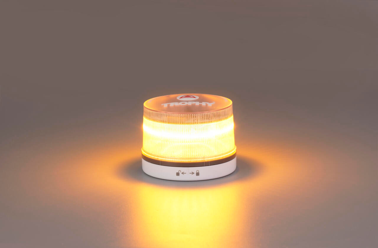 Kit 2 Balizas V16 Homologadas DGT con Geolocalización | LED Amarillo Auto IP5