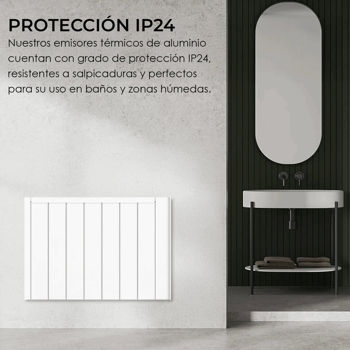 Emisor Térmico WiFi TRIAC 1500W – Compatible con Alexa & Google Home