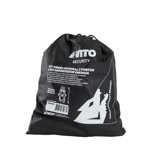 Kit Arnés Integral 2 Puntos con Absorbedor de Energía – EN361 / EN358 | Trabajo en Altura