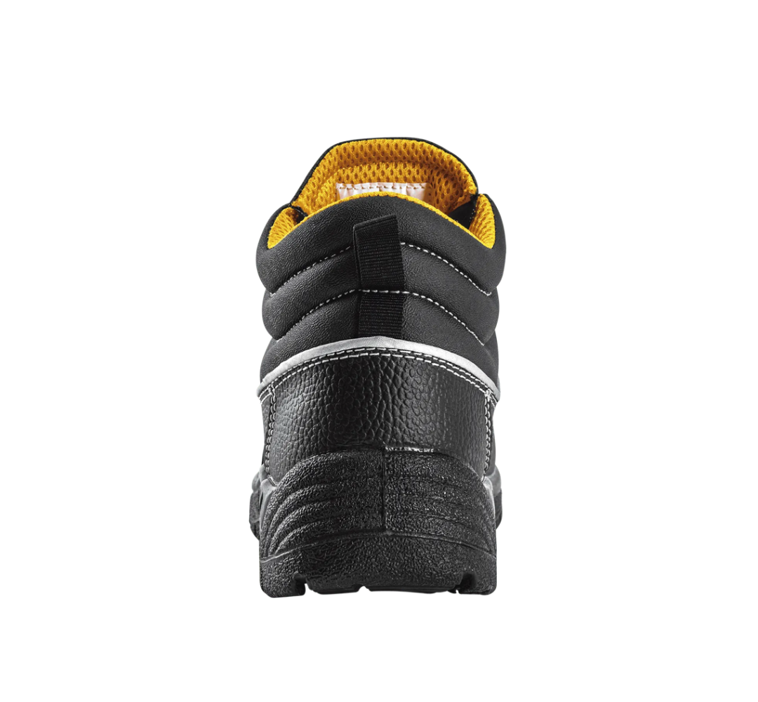 Bota de Seguridad de Piel S3 con Puntera de Acero y Suela PU