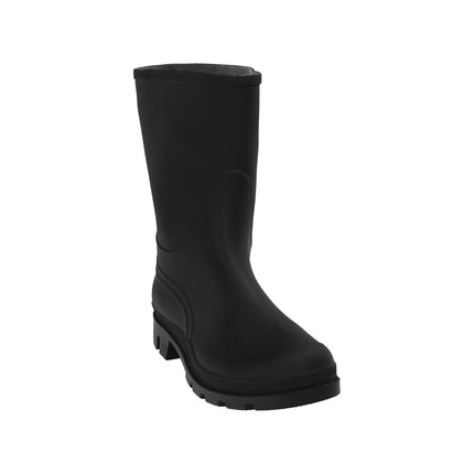 Botas de Goma Bajas Negras – Impermeables con Suela Resistente a Aceites (Uso Profesional)