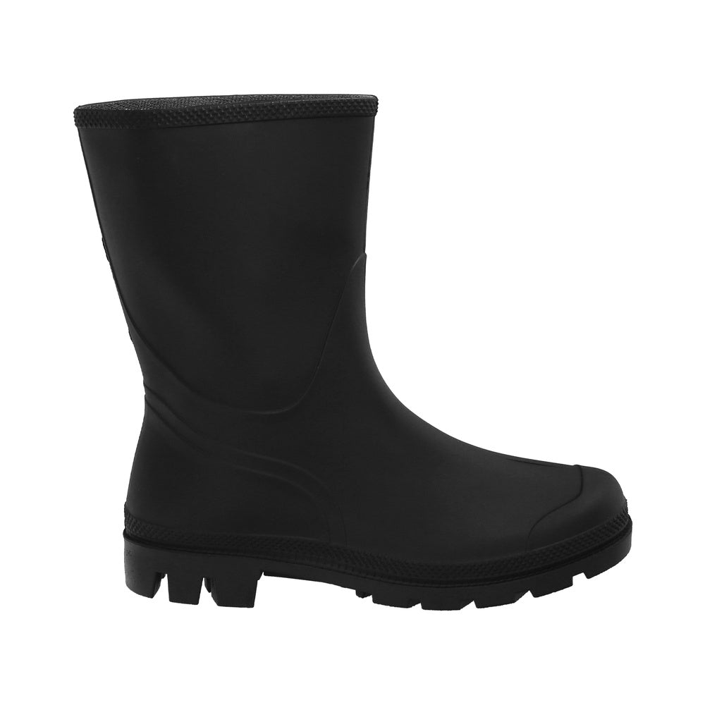 Botas de Goma Bajas Negras – Impermeables con Suela Resistente a Aceites (Uso Profesional)