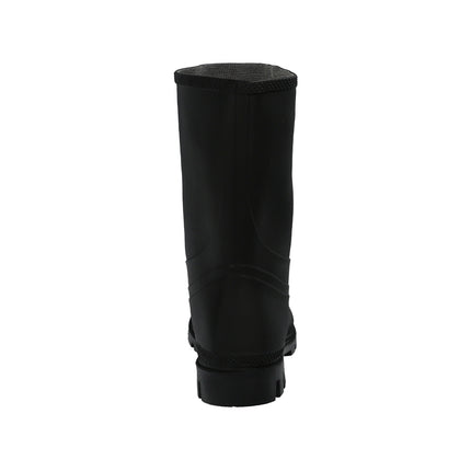 Botas de Goma Bajas Negras – Impermeables con Suela Resistente a Aceites (Uso Profesional)