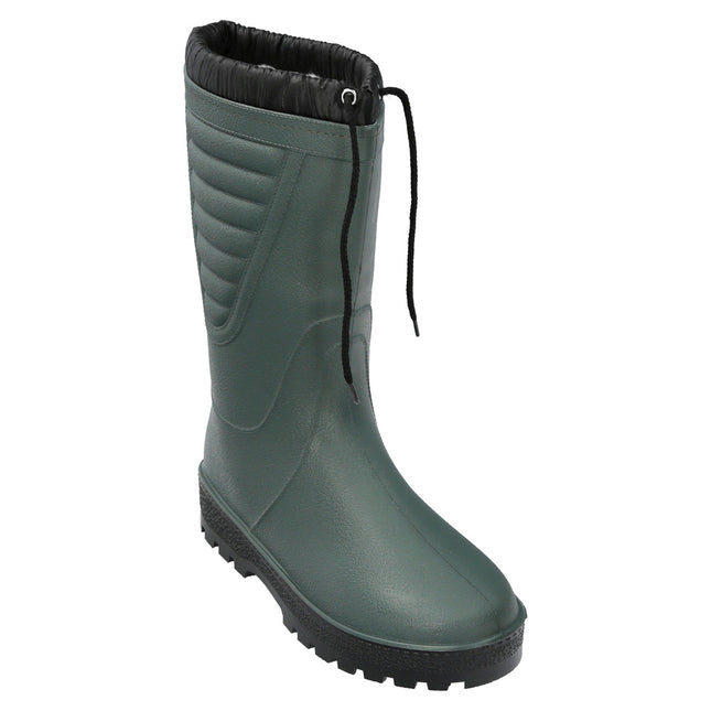 Botas de Goma Altas Verdes de Invierno 80 – Impermeables y Antideslizantes para Trabajo