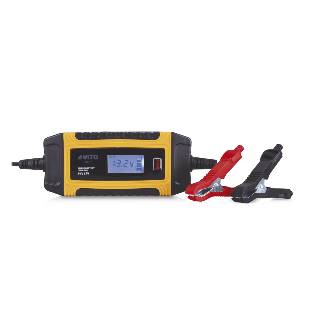 Cargador de Batería Inteligente 6V/12V – 70W, 2/4A, IP65