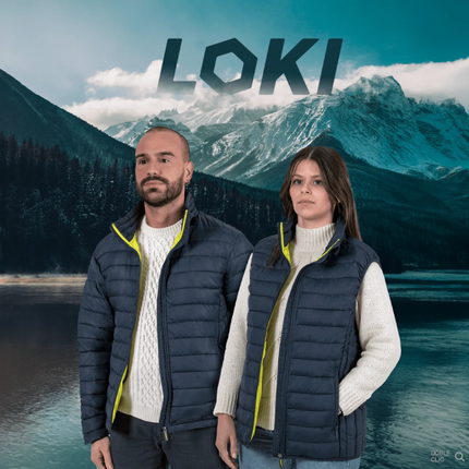 Chaqueta Acolchada Térmica LOKI – Thermal Reflection, Impermeable y Cortaviento