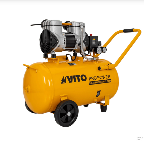 Compresor Silencioso sin Aceite 50 L 8 bar 2 CV