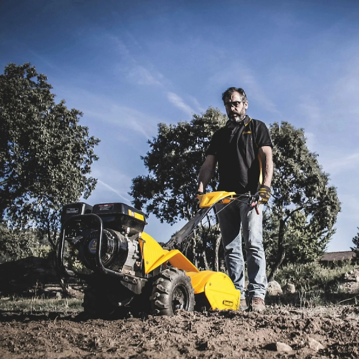 Motocultor 196 cc 4T, 50 cm de Trabajo