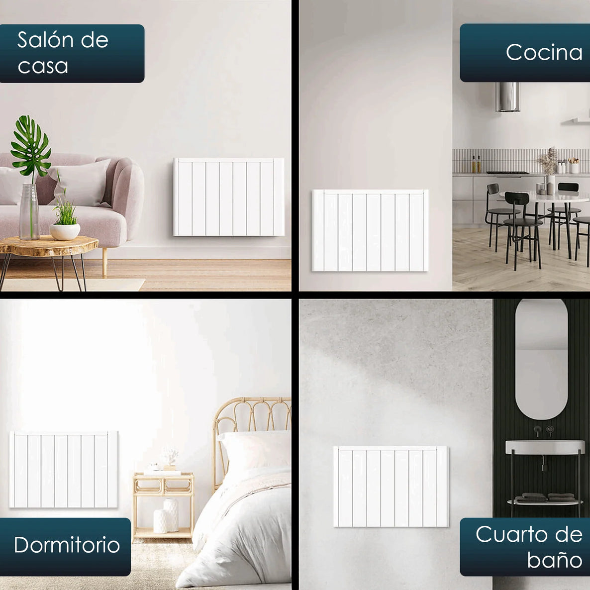 Emisor Térmico WiFi TRIAC 1500W – Compatible con Alexa & Google Home