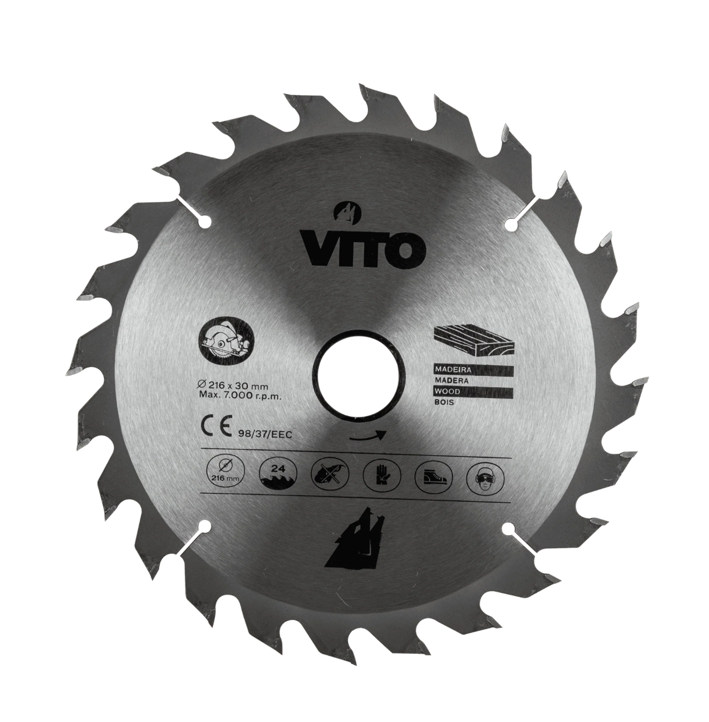 Disco de Corte de Madera para Sierra Circular 140x30