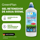 Retenedor de agua con tecnología alemana 500 ml | GreenPlan 3D Wasserspeicher