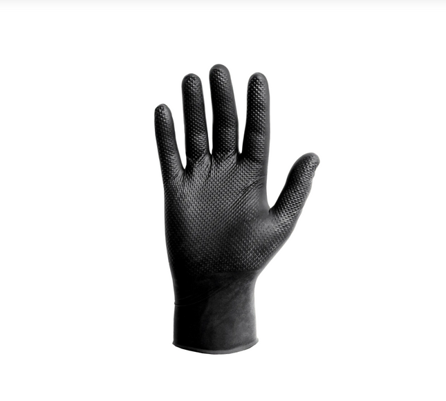 Guante de Nitrilo Ultrarresistente Sin Polvo – Caja 50 Unidades