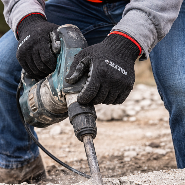Guantes Antivibración de Látex para Herramientas Eléctricas