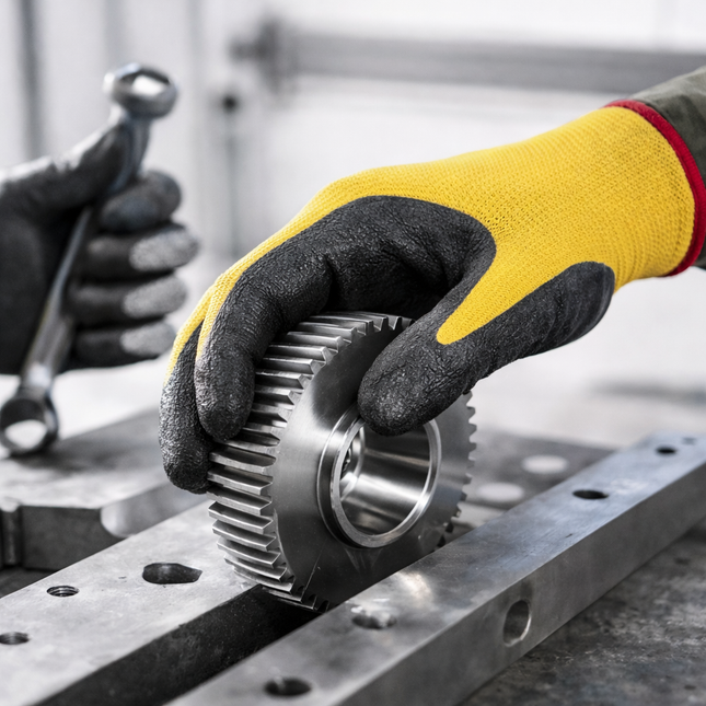 Guante con Recubrimiento de Nitrilo Antideslizante EN 388