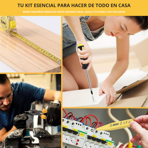 Taladro Inalámbrico 21V con 93 Accesorios – Potente para Tareas del Hogar