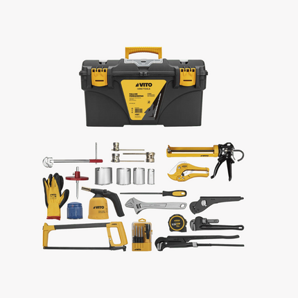 Caja de Herramientas para Fontanero – 17 Piezas Profesionales para Fontanería