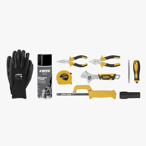 Bolsa de Herramientas en Nylon para Bricolaje – 11 Piezas Esenciales