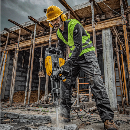 Martillo Demoledor Profesional 1700W – 60J SDS-Hex, Alta Potencia para Hormigón y Demoliciones