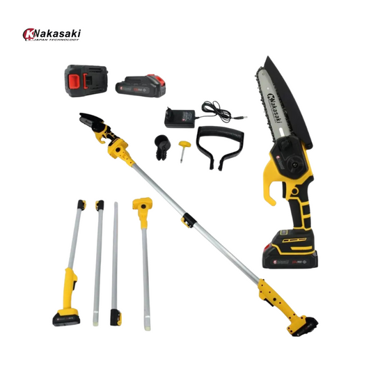 Motosierra Telescópica 6" – 1000W, 2 Baterías + Cargador