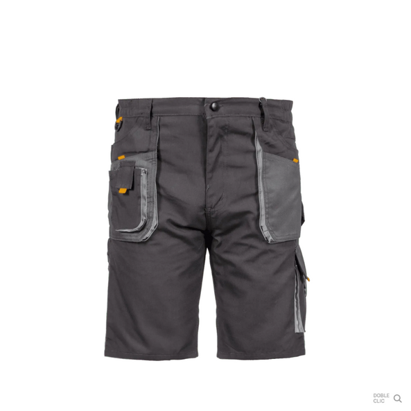 Pantalones cortos de trabajo Comfort Plus gris: comodidad y funcionalidad profesional