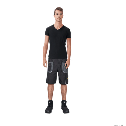 Pantalones cortos de trabajo Comfort Plus gris: comodidad y funcionalidad profesional