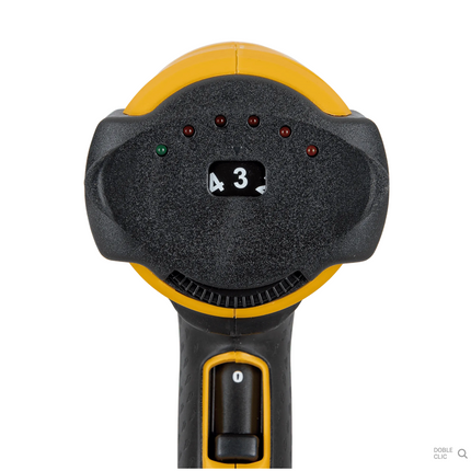 Pistola de Aire Caliente Regulable 2000W con Maletín y Accesorios | 3 Velocidades 50°–600°C