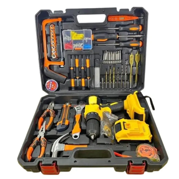 Taladro Inalámbrico 36V con 2 Baterías y Kit Completo – Ideal para el Hogar y Bricolaje