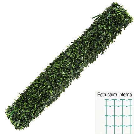 Seto artificial en rollo de 3x1.5 metros