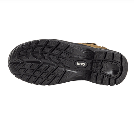 Zapato de Seguridad OXIS S1P de Gamuza con Puntera Composite