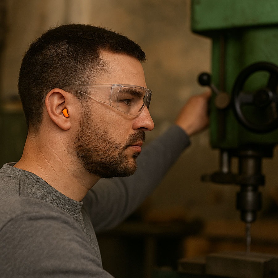 Tapones Auditivos PU 100 Unidades SNR 34 dB